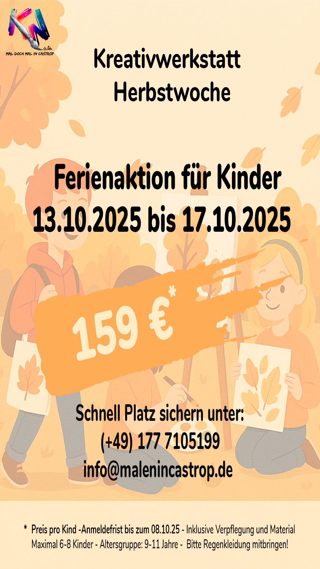 Herbstferienaktion für Kinder